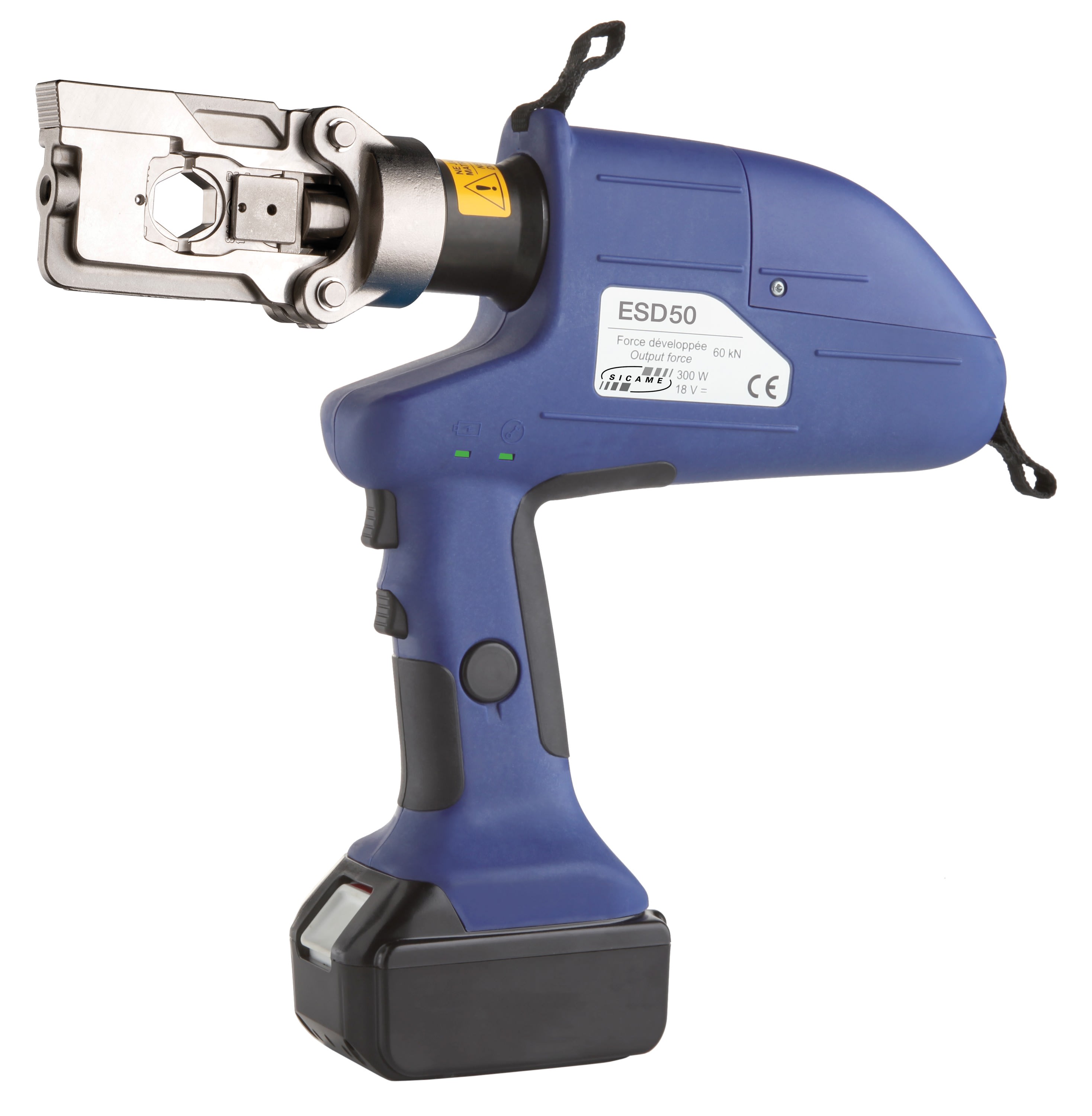 MECATRACTION - OUTIL DE SERTISSAGE ELECTROHYDRAULIQUE A DOUBLE VITESSE Smart 50kN