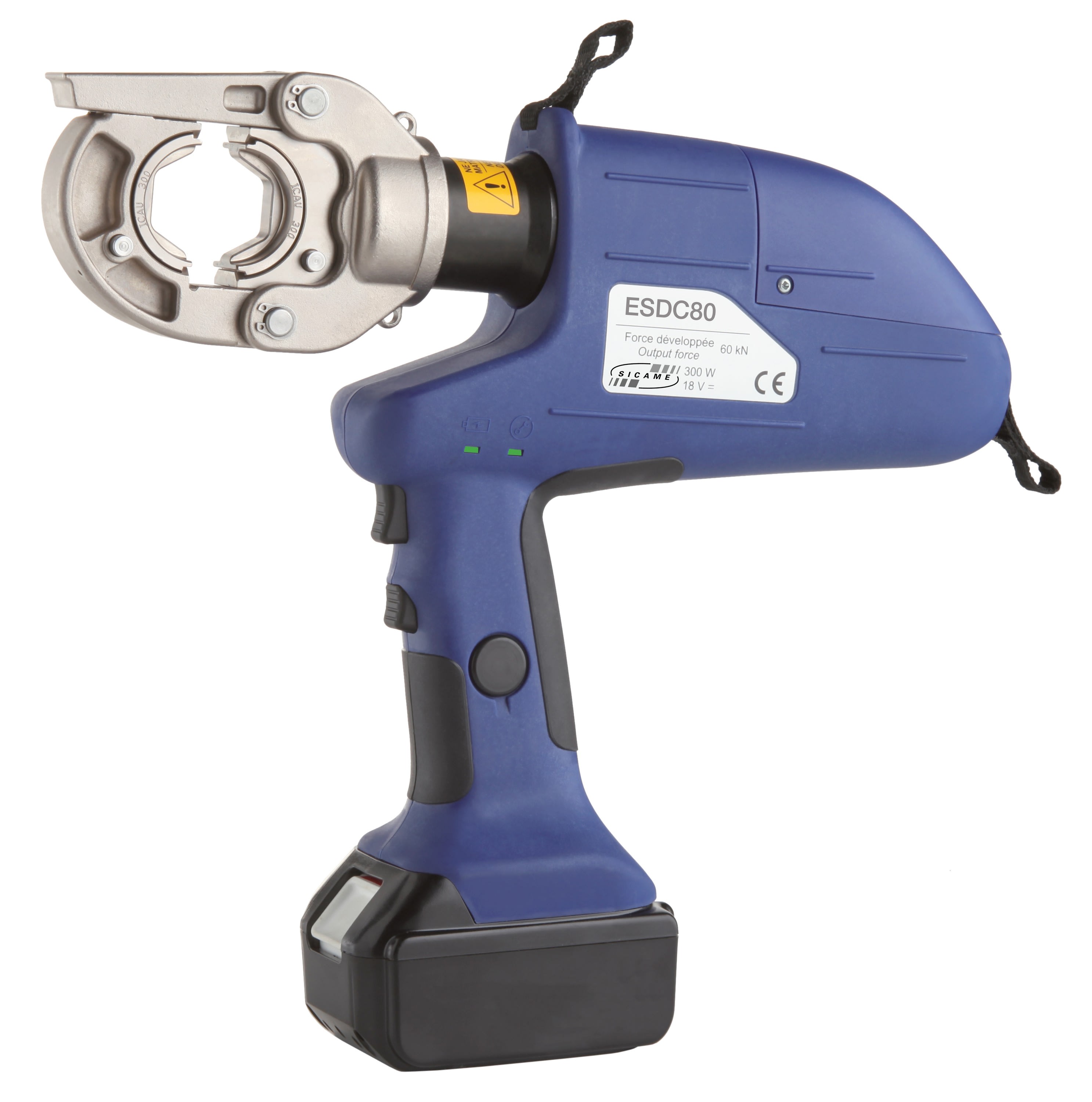 MECATRACTION - Presse électro-hydraulique Smart 80kN+2 batteries+chargeur+coffret métallique