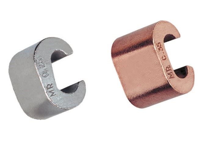 MECATRACTION - RACCORD A SERTIR EN C 25MM² EN CUIVRE ETAME