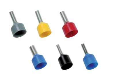 MECATRACTION - EMBOUT DE CABLAGE SIMPLE GRIS 4MM² LONGUEUR 10MM DIN46228-4