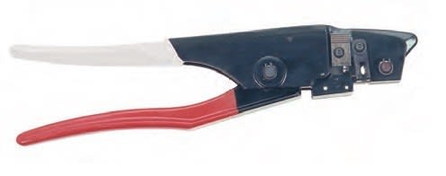 MECATRACTION - PINCE MECANIQUE DE SERTISSAGE SUR CHAMP DES CLIPS ROUGES FERROVIAIRES