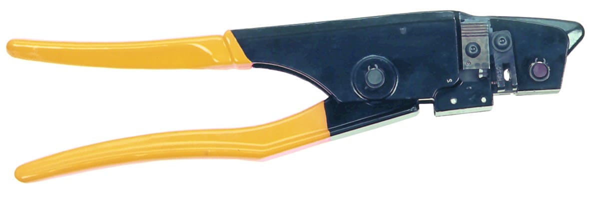 MECATRACTION - PINCE MECANIQUE DE SERTISSAGE DES COSSES ET CLIPS MINIATURES FERROVIAIRES