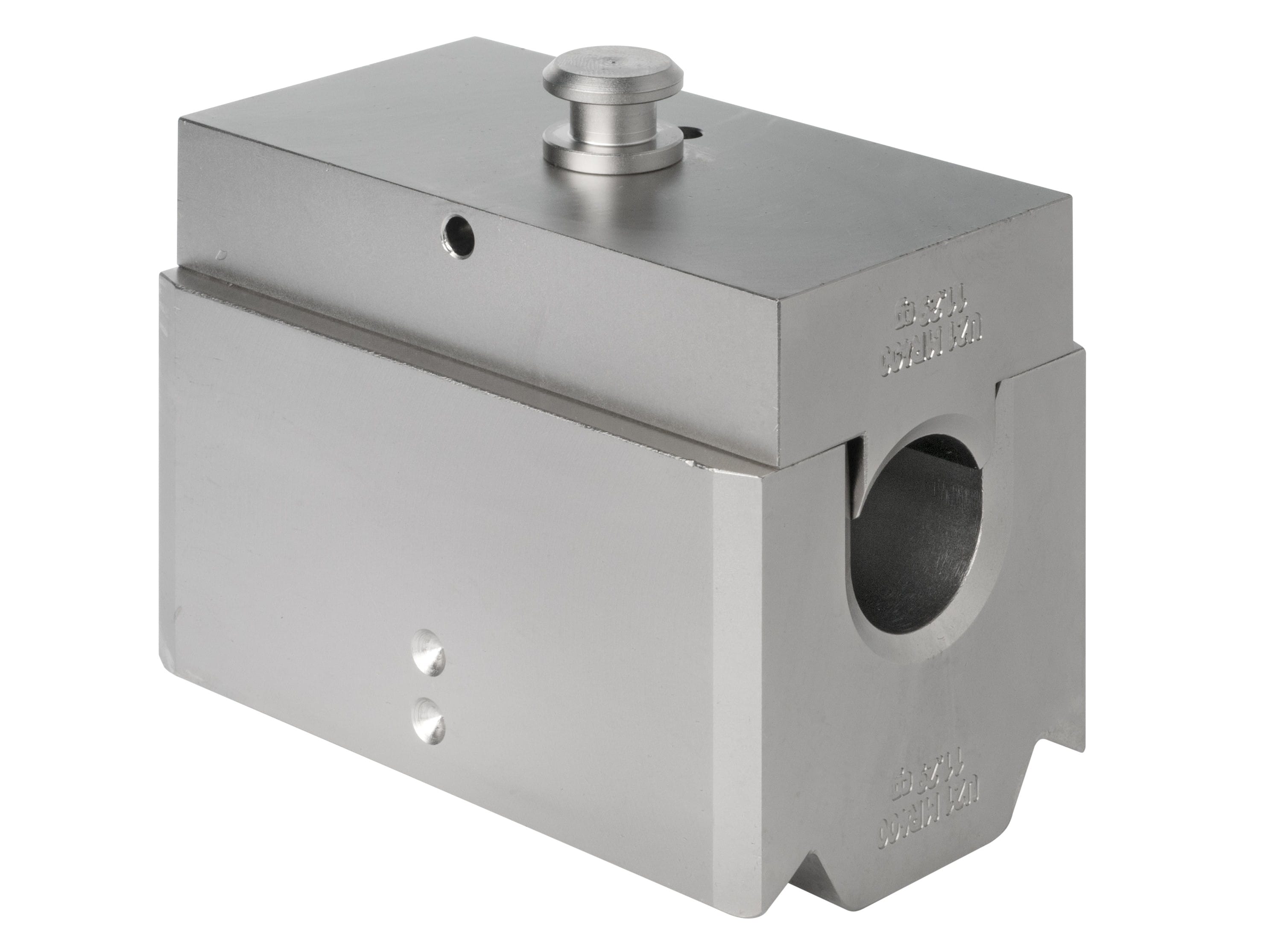 MECATRACTION - MATRICE DE MISE AU ROND ALUMINIUM SECTION 500MM² SUR TETE 200kN