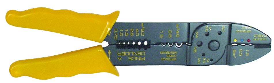 MECATRACTION - OUTIL DE SERTISSAGE MANUEL A SERTIR DENUDER COUPE