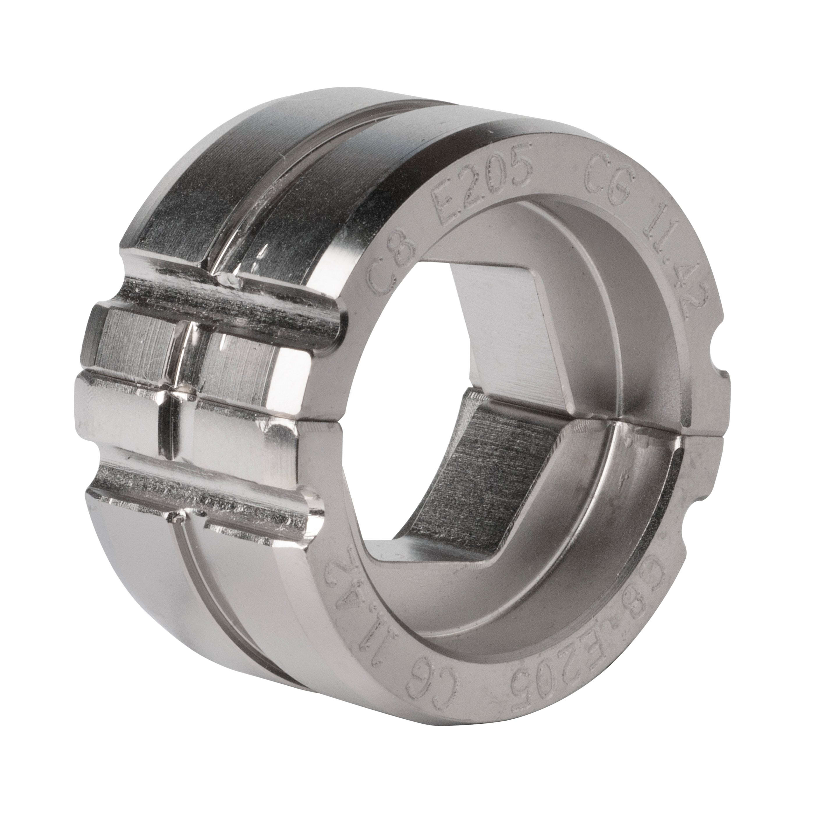 MECATRACTION - MATRICE DE SERTISSAGE HEXAGONALE POUR CONNECTEUR RESEAU GORGE E72