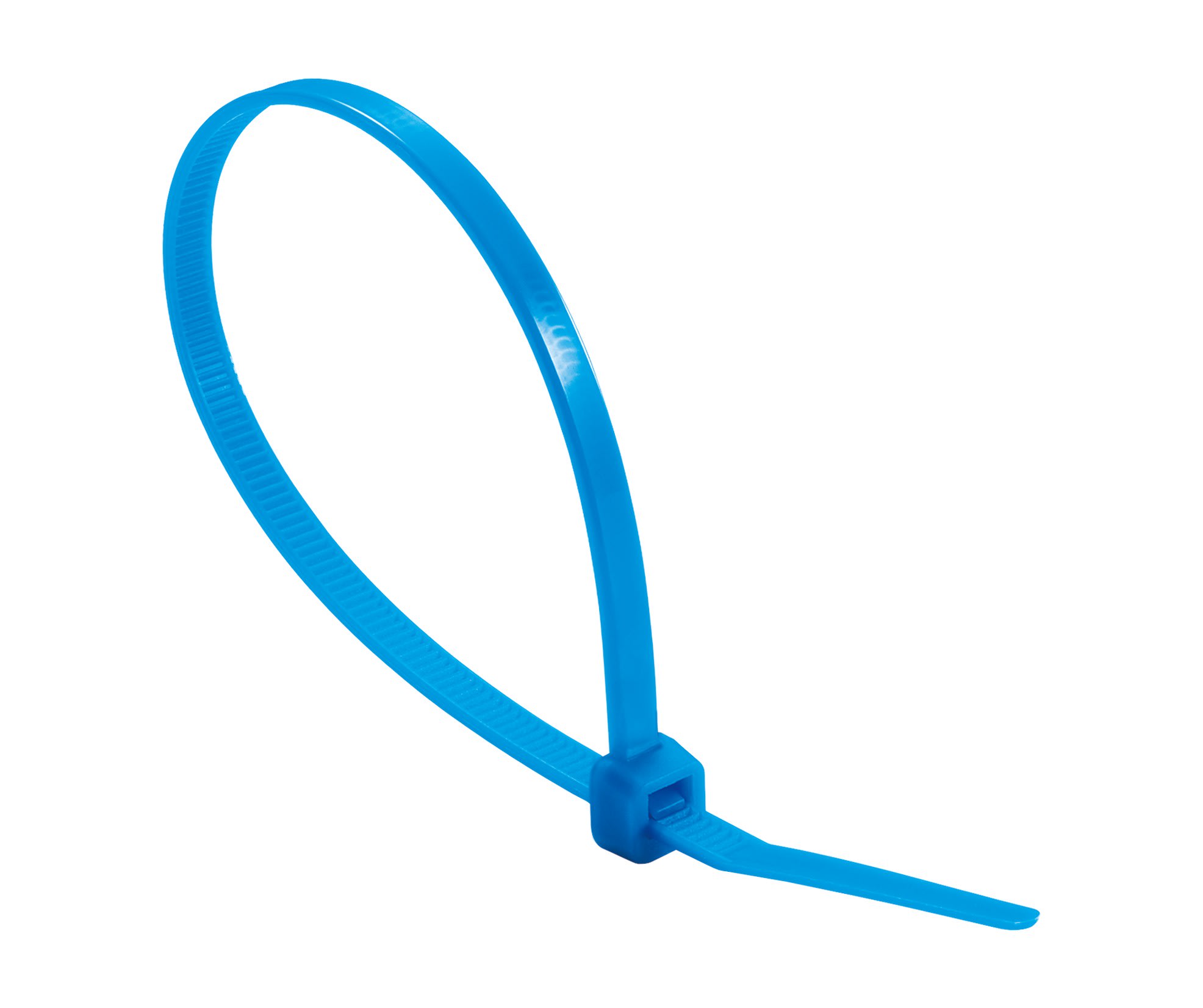 MECATRACTION - Colliers de serrage en PA 6.6, 292x3,6 mm bleu