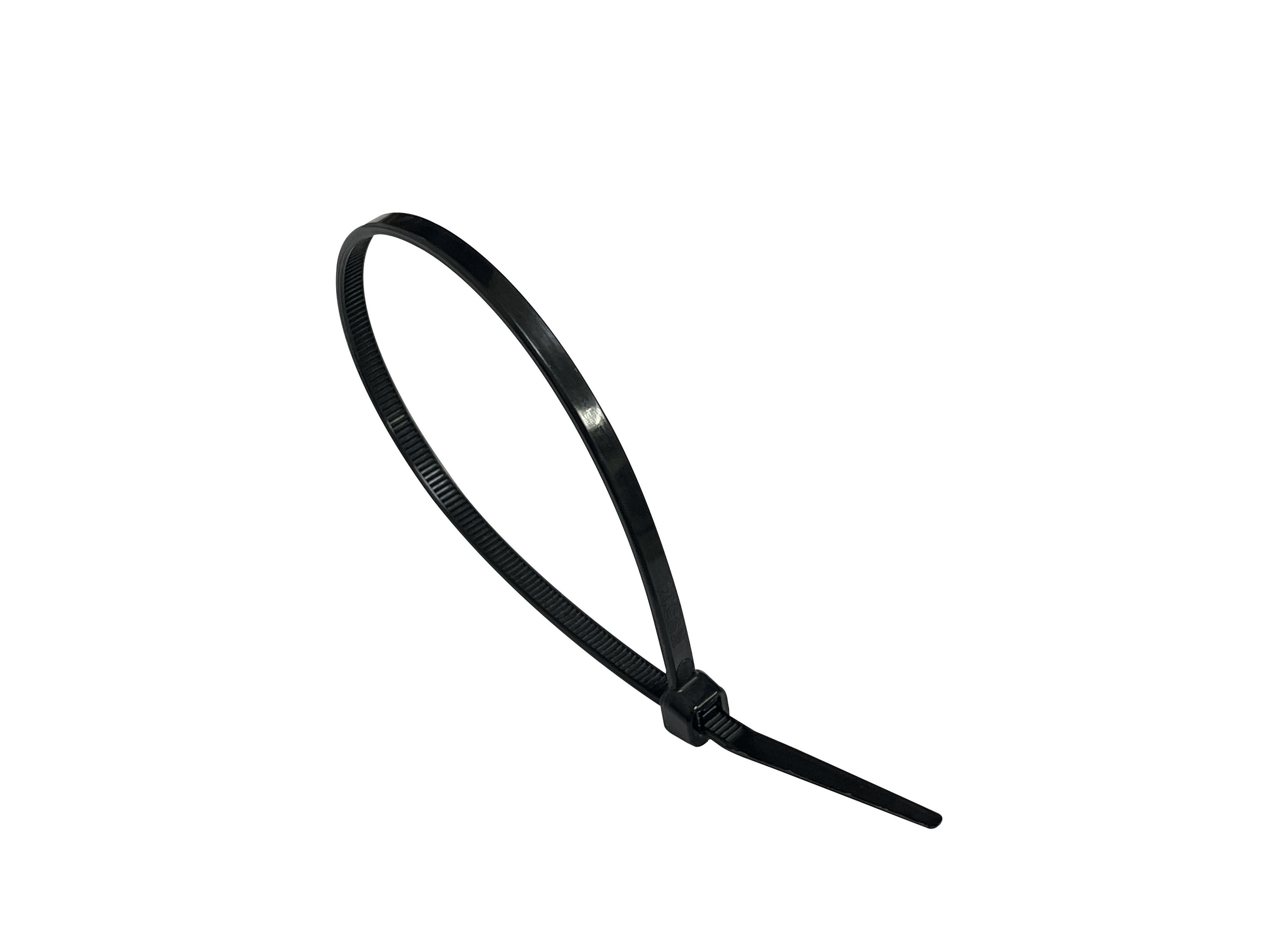 MECATRACTION - Colliers de cablage anti UV 203x4,8 mm noir