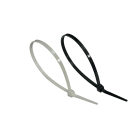 MECATRACTION - Colliers de serrage 762x9 mm blanc, utilisation intérieur