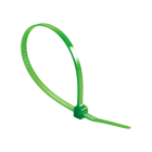MECATRACTION - Colliers de serrage en PA 6.6, 100x2,5 mm vert