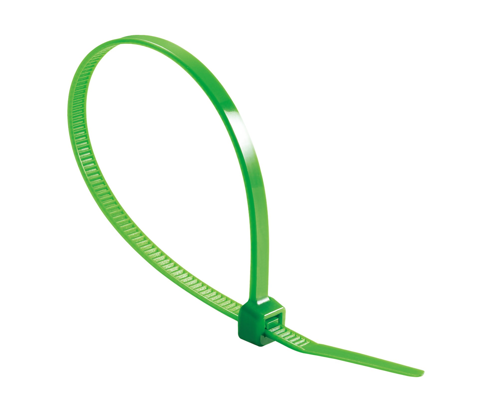 MECATRACTION - Colliers de serrage en PA 6.6, 292x3,6 mm vert