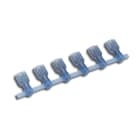 MECATRACTION - CLIPS EN BANDE 4,8x0,5 ROUGE 0,34-1,5MM² PVC UL