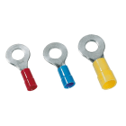 MECATRACTION - COSSE PREIS RENF RONDE JAUNE ETAMEE 2,6-6MM² M4 IEC 60352-2 UL94V0 125°
