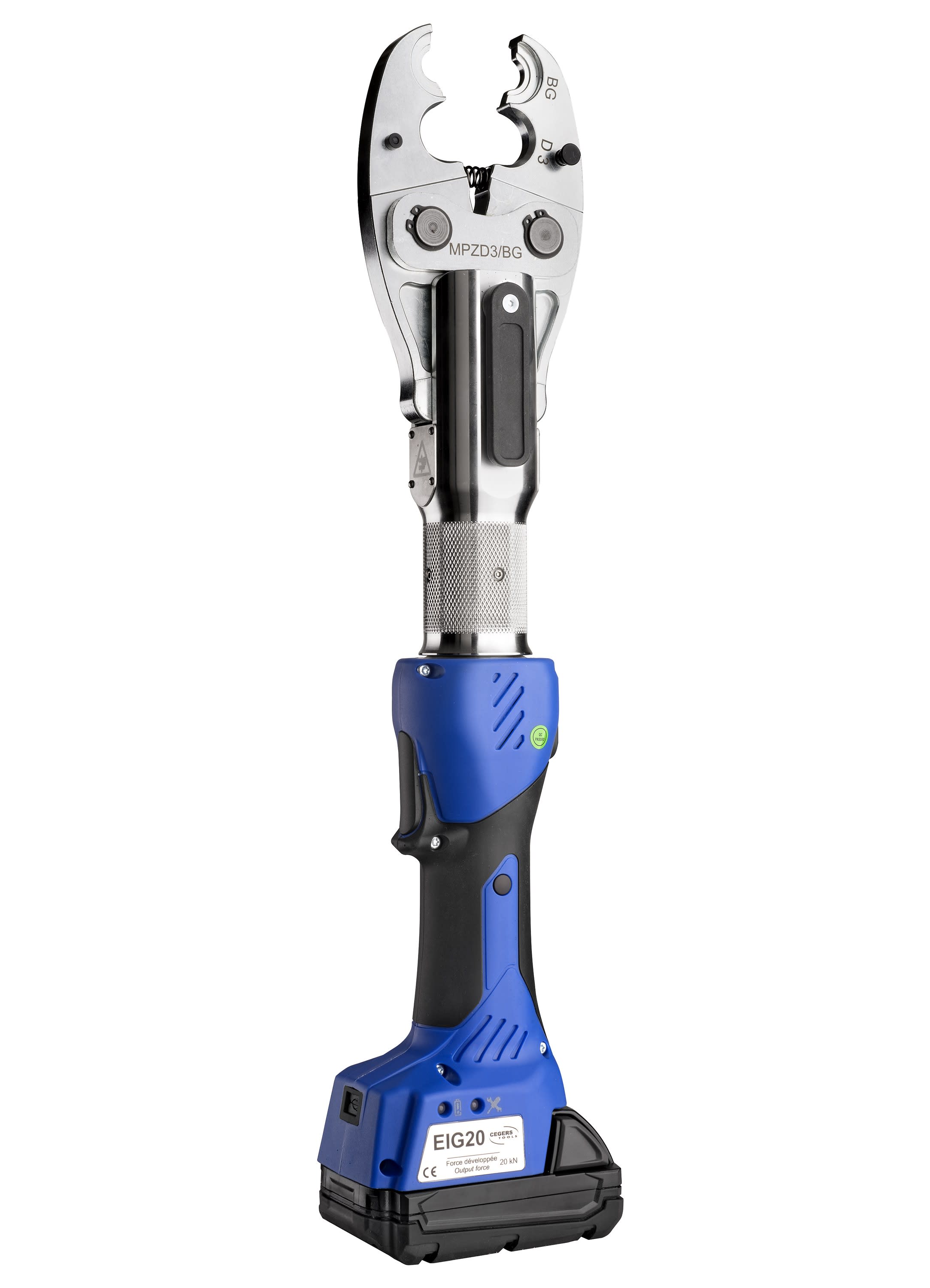 MECATRACTION - KIT OUTIL ELECTRO-HYD.20KN+COFFRET+BATTERIE+CHARGEUR