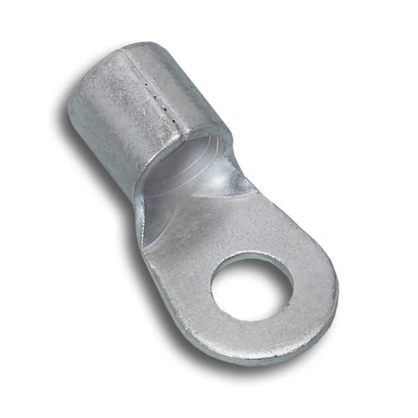 MECATRACTION - COSSE RONDE CUIVRE ROULEE BRASEE A L'ARGENT 1-2,5MM² M8 DIN 46234