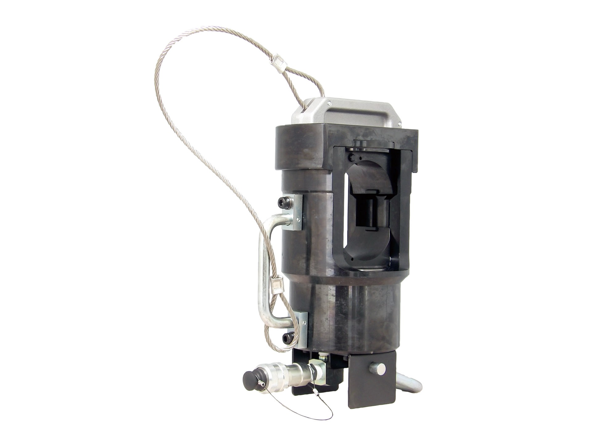 MECATRACTION - PRESSE HYDRAULIQUE RACCORDABLE AVEC RACCORD E 550 kN