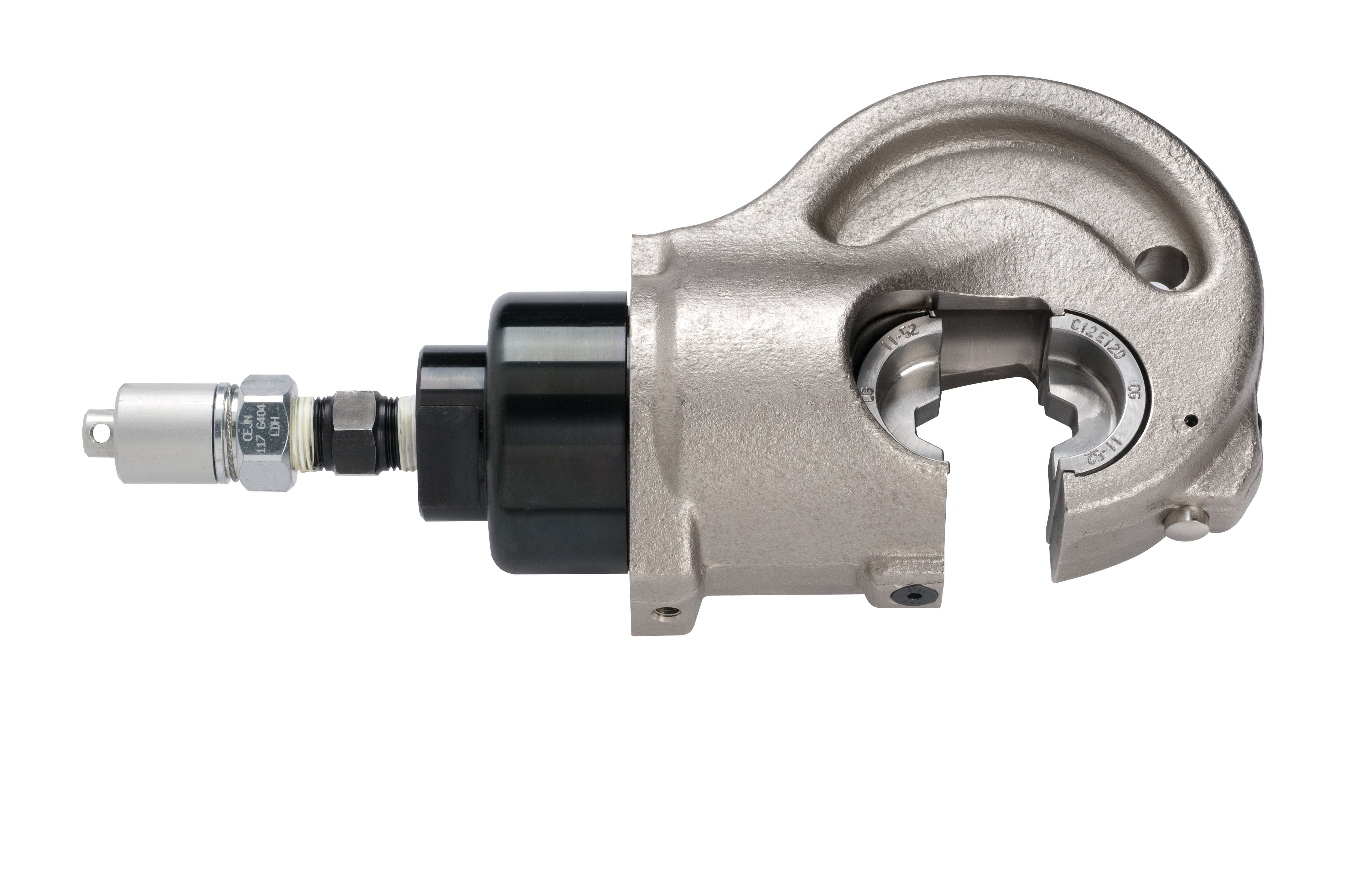 MECATRACTION - OUTIL DE SERTISSAGE RACCORDABLE SIMPLE EFFET 120 kN AVEC RACCORD E + COFFRET