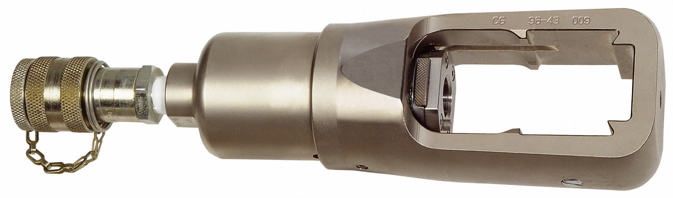 MECATRACTION - OUTIL DE SERTISSAGE RACCORDABLE 120 kN TETE FERMEE RACCORD X