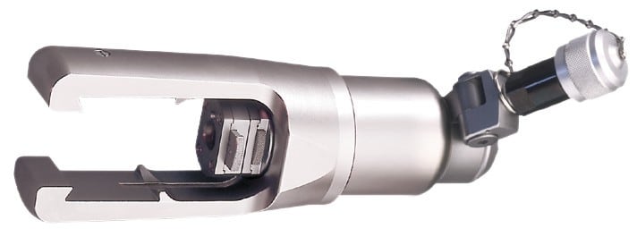 MECATRACTION - OUTIL DE SERTISSAGE RACCORDABLE BRAS RALLONGES 200kN RACCORD Q TOURNANT 270°