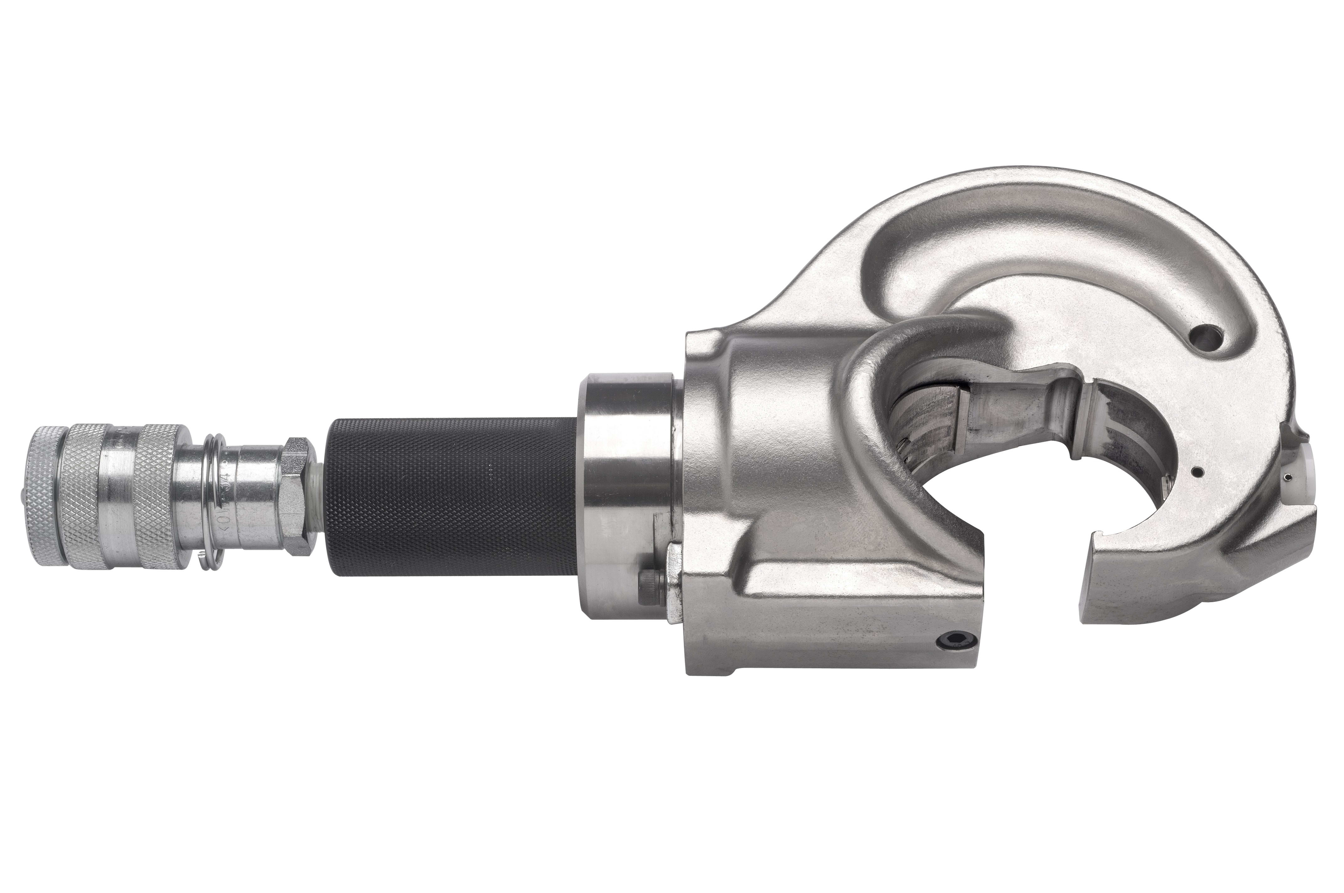 MECATRACTION - OUTIL DE SERTISSAGE RACCORDABLE EN TITANE SIMPLE EFFET 120 kN AVEC RACCORD J