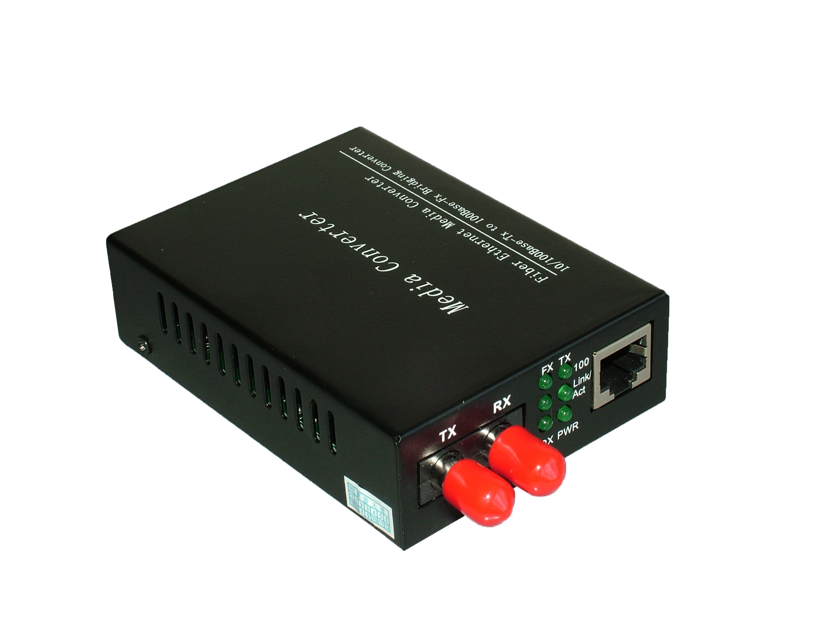 Decelect Forgos - CONVERTISSEUR 10-100 BASE TC 100 BASE FX RJ45 ST MM