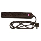 Decelect Forgos - BLOC 5 PRISES+ INTER 16A H05VVF3G 4M 3X1.5mm²