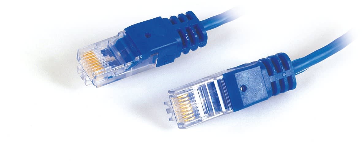 Decelect Forgos - CORDON SURMOULE POUR BRASSAGE RJ45/45 TELEPHONE 100 OHMS 1 PAIRE MALE 5M