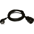 Decelect Forgos - Cordon rond noir H05VV-F 3G1.5mm² 10m fiche 2P+T MALE/FEMELLE CEE (7)