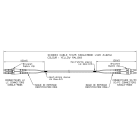 Decelect Forgos - JARRETIERE MONOMODE OS1 DUPLEX 9/125  LC/SC 1M