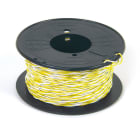 Decelect Forgos - JARRETIERE TELEPHONIQUE 5/10 JAUNE BLANC 100M