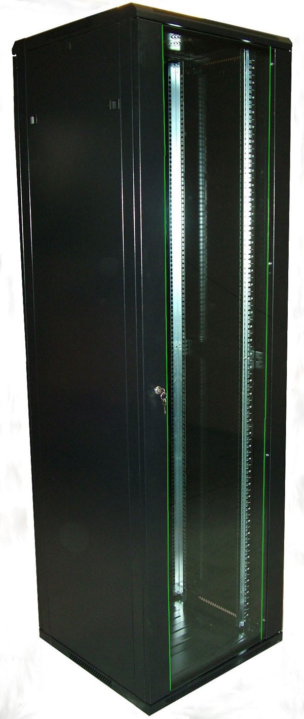 Decelect Forgos - Baie 19¨ 36U 600 X 600 ( charge 400kg) noire en kit