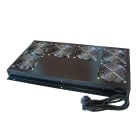 Decelect Forgos - Caisson de 6 ventilateurs de toit pour SERV prof. 1000 & 1200 Noir