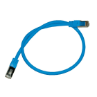 Decelect Forgos - CORDON RJ45 RJ45 BLEU CAT6 FTP 100 OHMS CERTIFIE LSOH MALE 1M