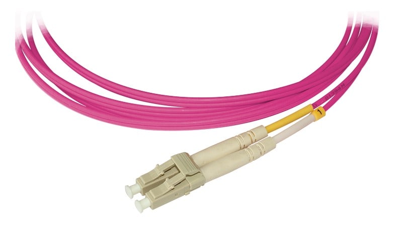 Decelect Forgos - JARRETIERE MULTIMODE DUPLEX 50/125 OM4 LC/SC 1M