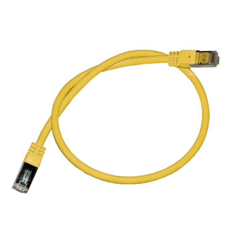 Decelect Forgos - CORDON RJ45 RJ45 JAUNE CAT6 FTP 100 OHMS PVC channel Cuivre MALE 3M