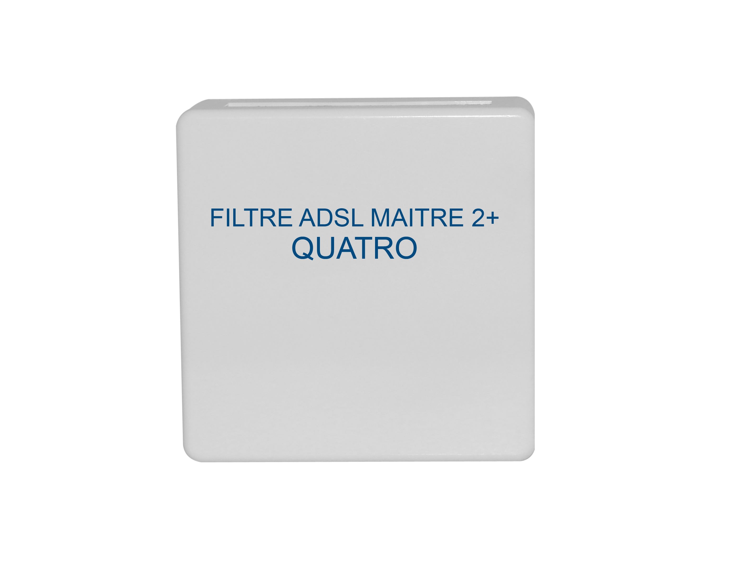 Decelect Forgos - QUADRUPLEUR ADSL BLANC