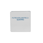Decelect Forgos - QUADRUPLEUR ADSL BLANC