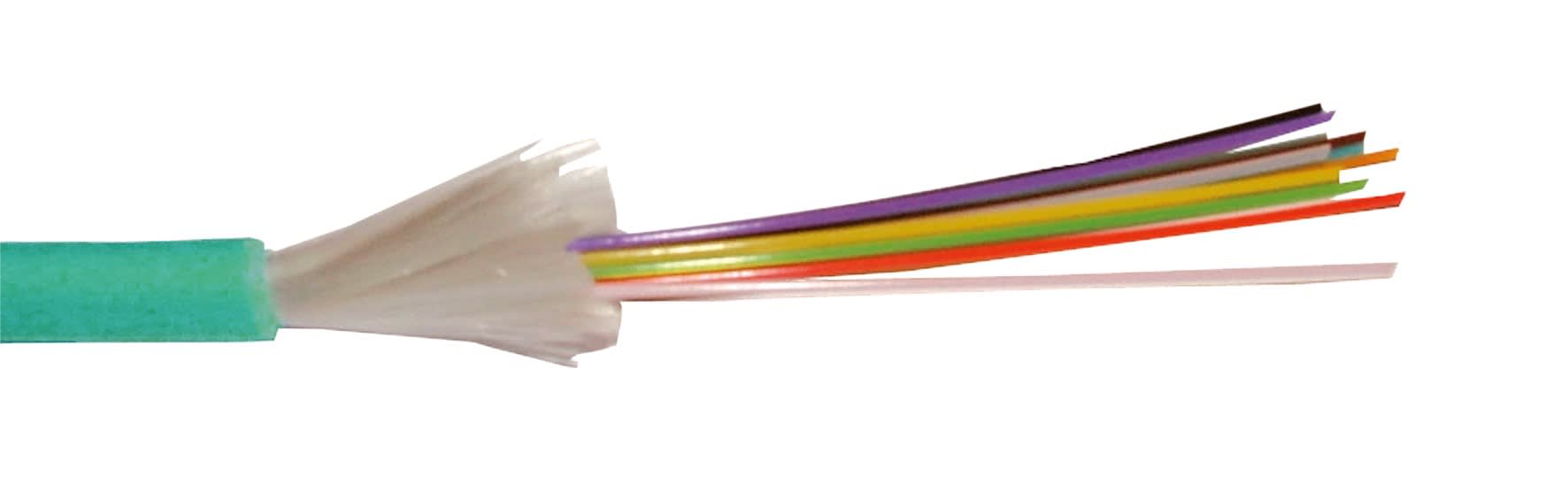 Decelect Forgos - CABLE (500m)DE DISTRIBUTION MUTIFIBRES 900ù INT/EXT 0 HALOGENE 6 FIBRES OM3