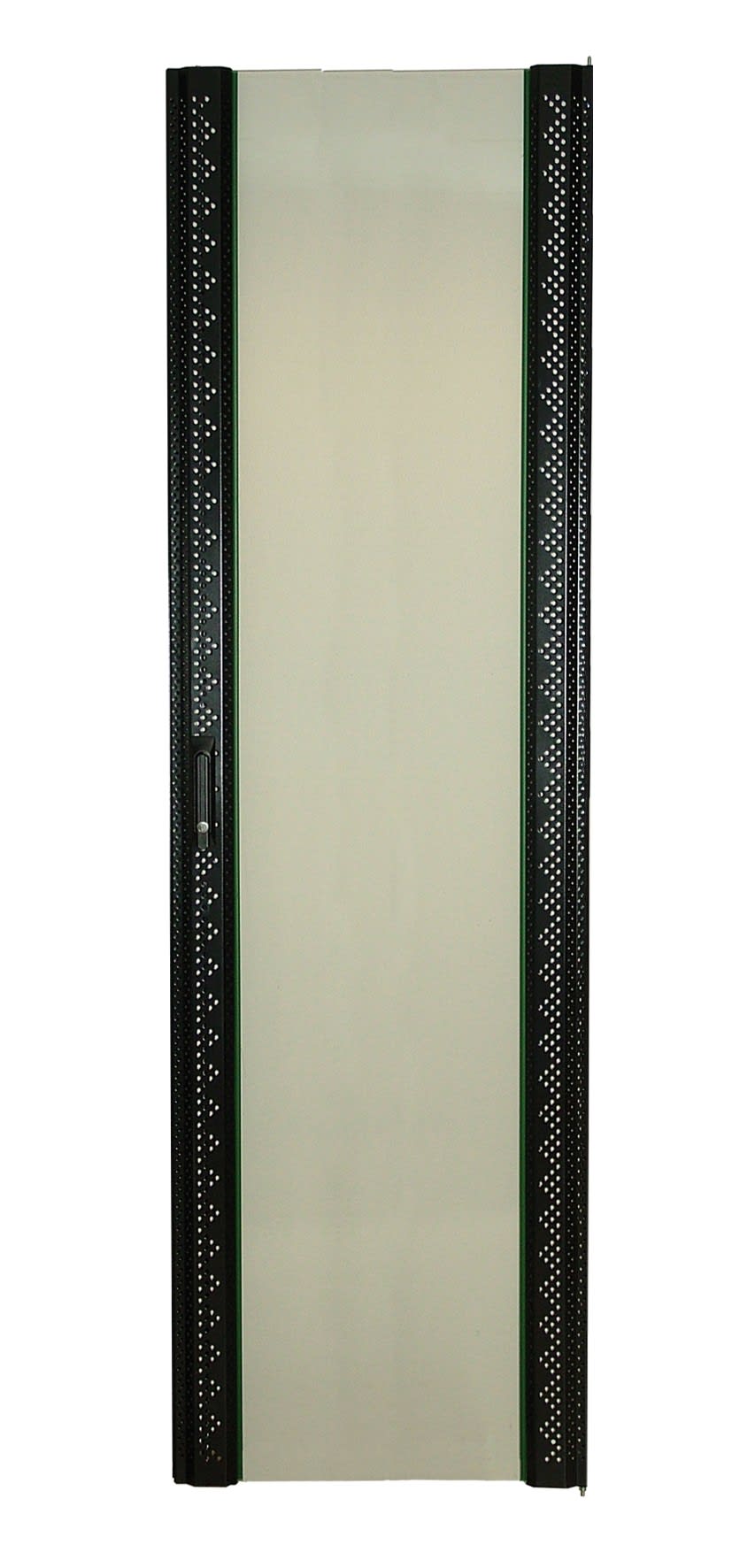 Decelect Forgos - Porte verre pour BAIE 42U largeur 600 noire