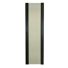 Decelect Forgos - Porte verre pour BAIE 42U largeur 600 noire