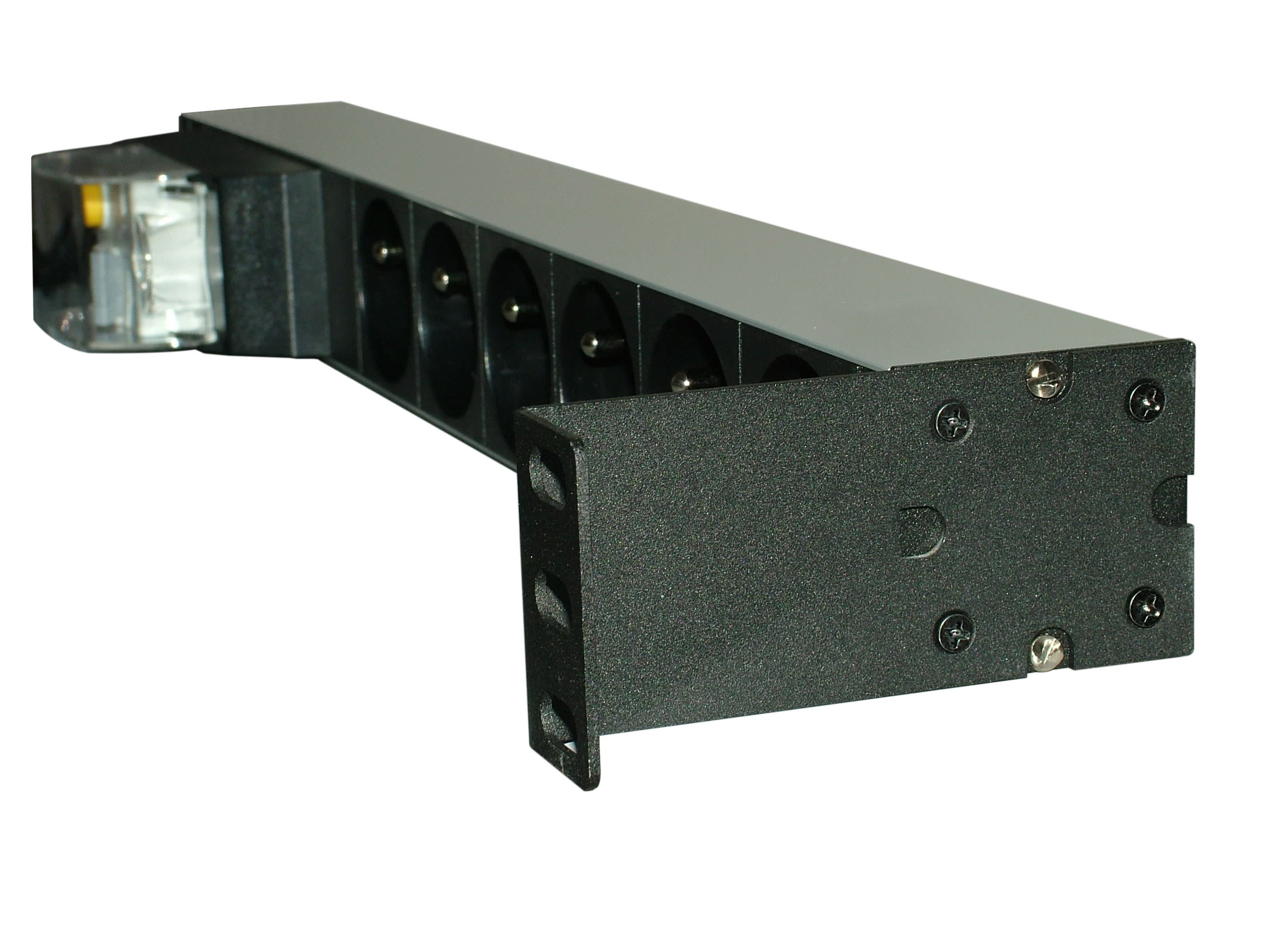 Decelect Forgos - Panneau de distribution 1U 6PC Circuit breaker 30MA 16A différentiel