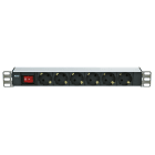 Decelect Forgos - Panneau de distribution 1U 6PC + inter lumineux
