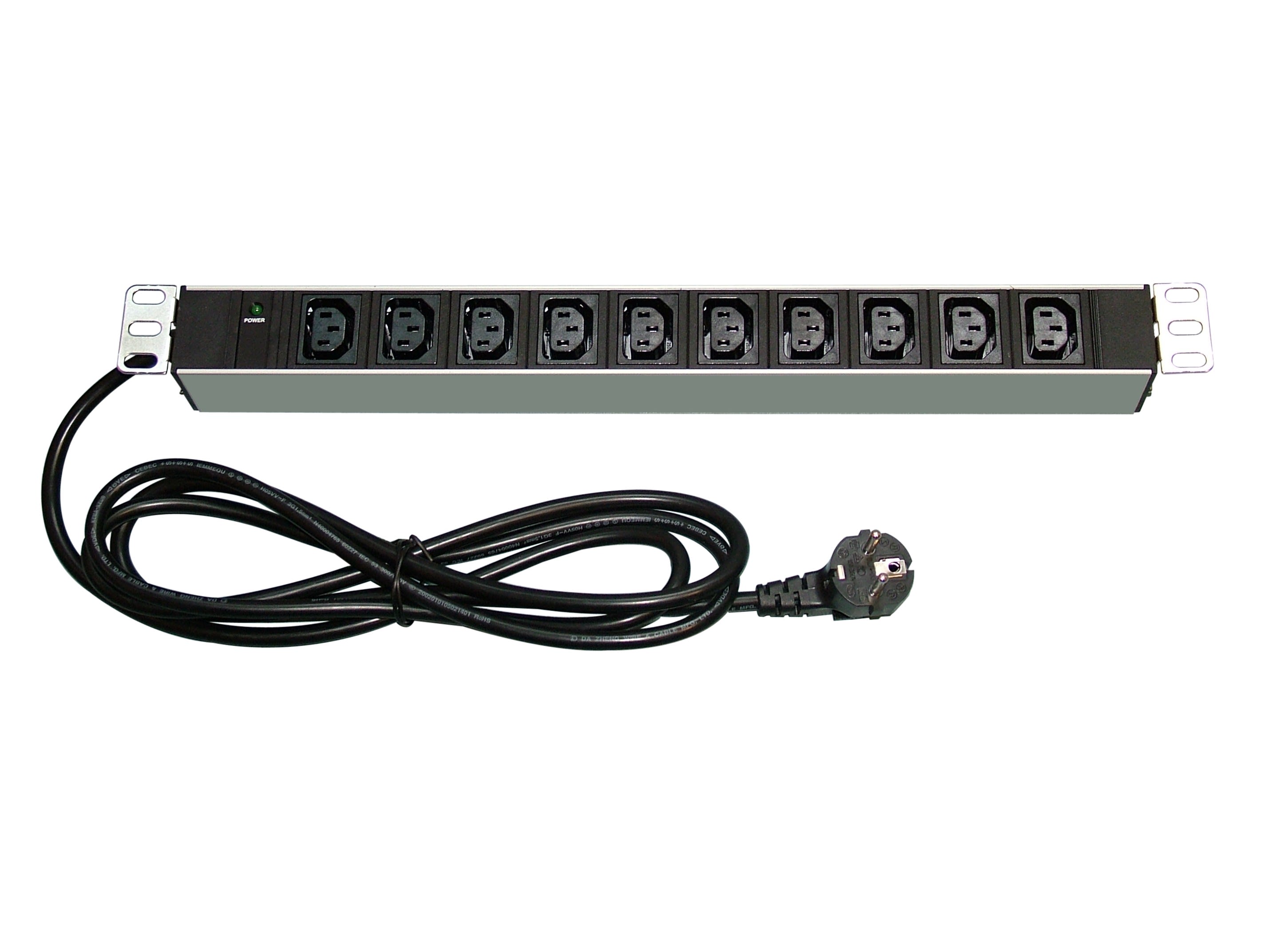 Decelect Forgos - Panneau de distribution 1U 10PC C13