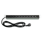 Decelect Forgos - Panneau de distribution 1U 10PC C13