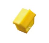 Decelect Forgos - Bagues de couleur jaune en sachet de 8