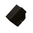 Decelect Forgos - Bagues de couleur noir en sachet de 8