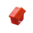 Decelect Forgos - Bagues de couleur rouge en sachet de 8