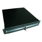 Decelect Forgos - Tiroir 19'' noir 3U prof.460. pour rangements divers