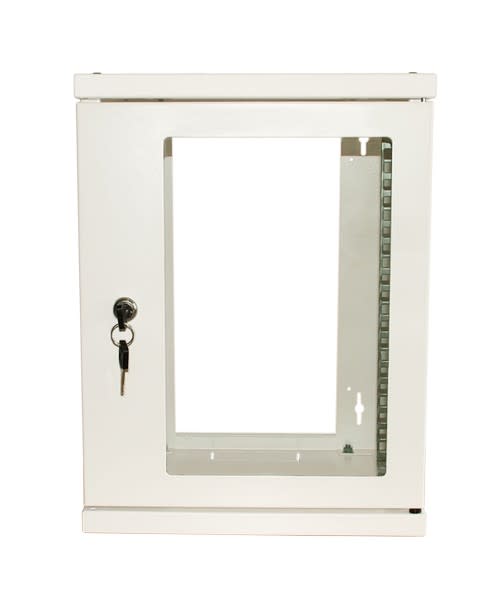 Decelect Forgos - Coffret 10'' fixe 8U profondeur 300 blanc monté