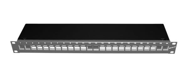 Decelect Forgos - CAPOT DE PROTECTION POUR PANNEAU 19" 24 PORTS PA19241UNU