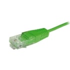 Decelect Forgos - Cordon RJ45 1 paire UTP vert 1m